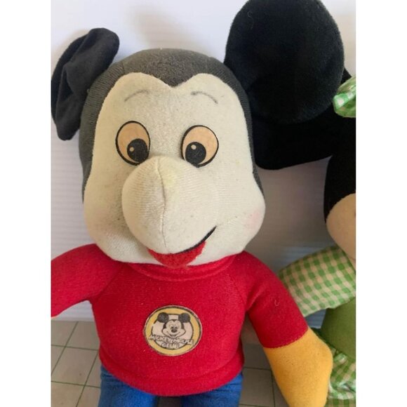 Vintage Disney Knickerbocker Mickey and Minnie Mouse - Picture 3 of 10